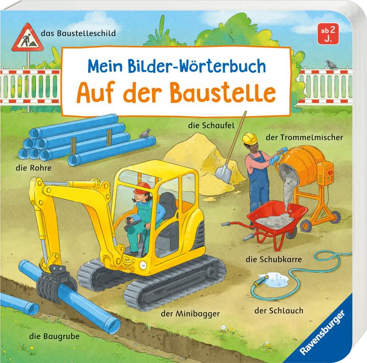 Immagine prodotto Ravensburger Il mio dizionario illustrato: In cantiere (Tedesco)
