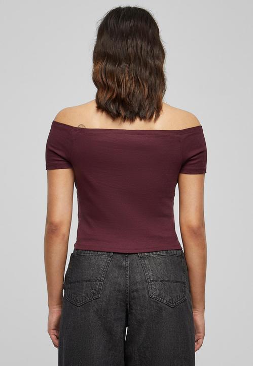 Image du produit Urban Classics Ladies Off Shoulder Rib Tee (S)