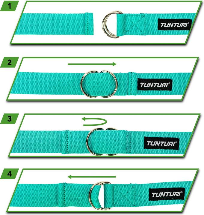 Produktbild Tunturi Yoga Strap Riemen
