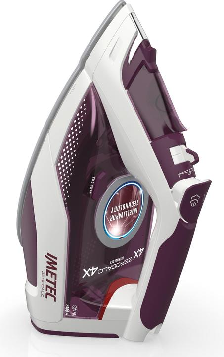 Actual product image Imetec ZeroCalc Z3 3900 Steam and Dry Iron Ceramic Purple, White 2400 W (2400 W)