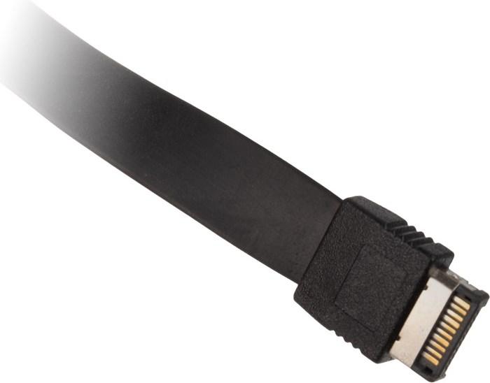 Actual product image Akasa Low Profile PCI Bracket Adapter, USB 3.1 Type C