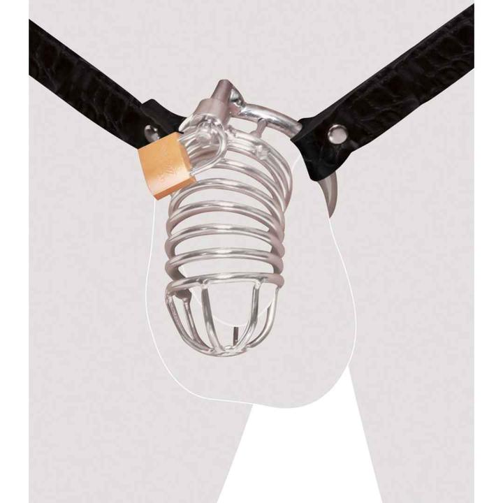 Actual product image Shots Extreme Chastity Belt