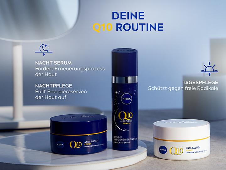 Actual product image NIVEA Q10 Power Anti-Wrinkle Regenerating Night Serum (30 ml)