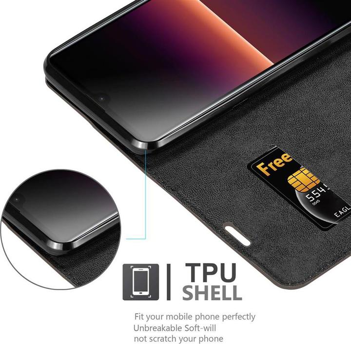 Productafbeelding Cadorabo Boek Onzichtbare Magneethoes (Sony Xperia L4)