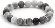 Produktbild Beneto Beaded bracelet made of hawk tiger eye MINK106 / 17 (L)