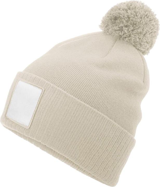 Immagine prodotto Beechfield Berretto Pom Pom Toppa Appliqué