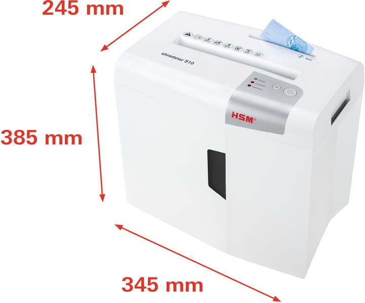 Produktbild HSM SHREDSTAR S10 - Aktenvernichter (Streifenschnitt)