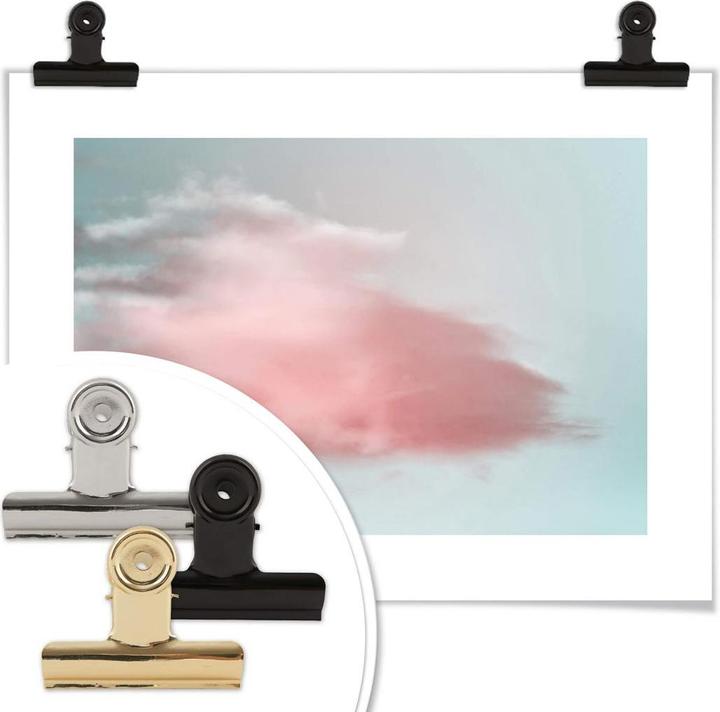 Produktbild Trenddeko Rosa Wolken (50 x 40 cm)