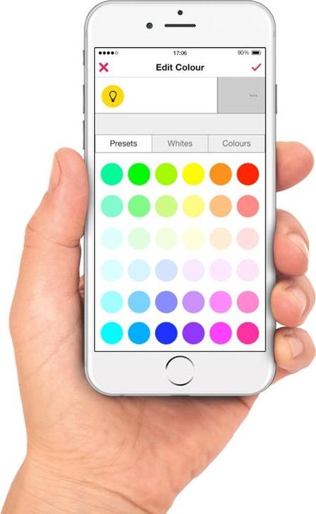 Actual product image Innr Smart Bulb Colour (E27, 60 W, 806 lm, 1 x, F)
