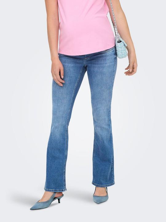 Produktbild Only Maternity OLMBLUSH Mittlere Taille Ausgestellt Jeans Flared fit jeans (32)