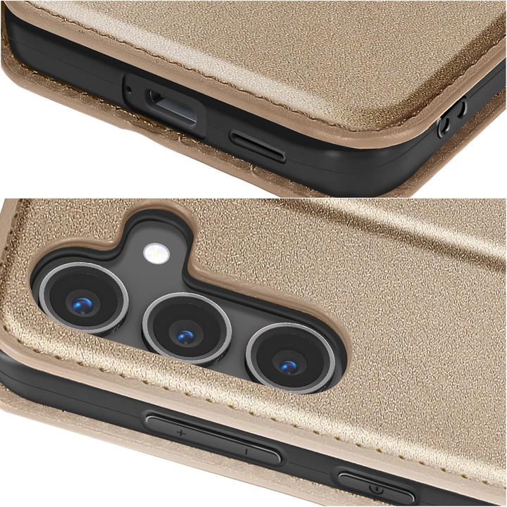 Actual product image Avizar Classic Edition, back cover with magnetic flap Series (Samsung Galaxy S24)
