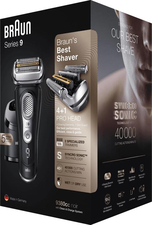 Produktbild Braun Series 9 9380cc wet&dry