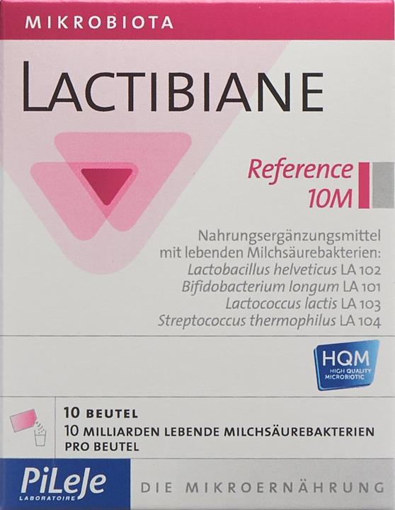 Actual product image Lactibiane Reference 10M (10 Piece, Beutel, 43 g)