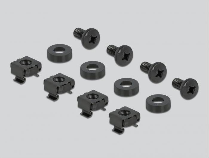 Actual product image Delock Rack Panel Black