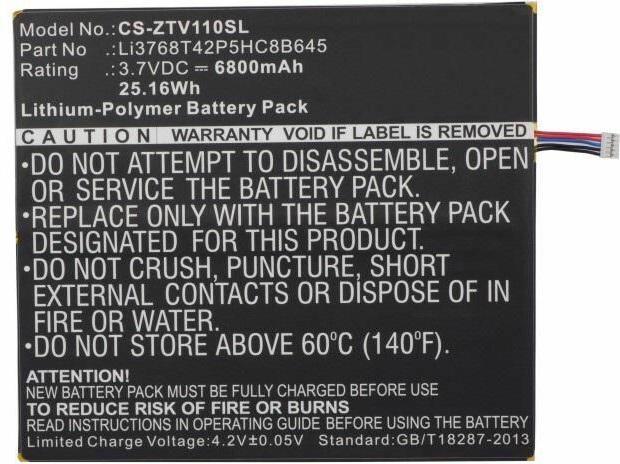 Image du produit CoreParts Batterie pour ZTE Tablet