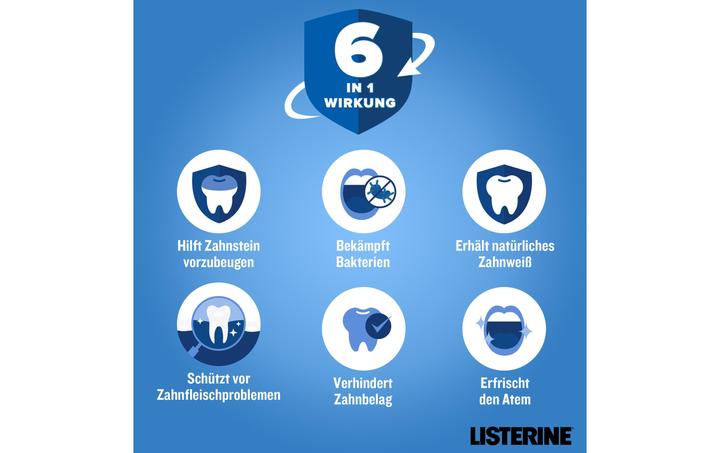 Produktbild Listerine Total Care Zahnsteinschutz (500 ml, Mundspülung)