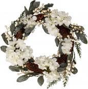 Image du produit IKO Couronne de Noël avec décoration florale l=50cm