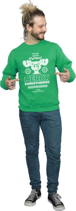 Image du produit National Lampoon´s Vacation National Lampoon's Christmas Vacation - Sweat MERRY CHRISTMOOSE - Homme (S)