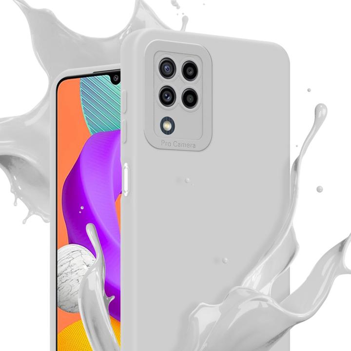 Productafbeelding Cadorabo Hoesje voor Samsung Galaxy M22 / M32 4G in TPU Fluid LM162 Style (Samsung Galaxy M22, Samsung Galaxy A32)