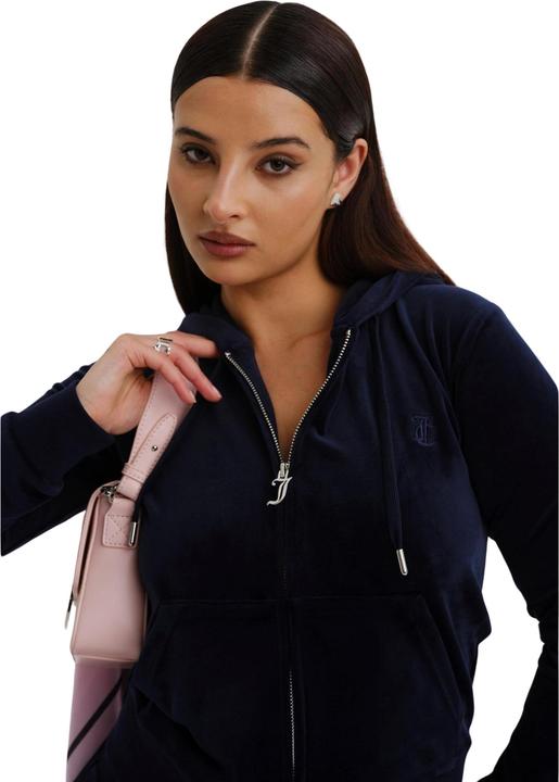 Actual product image Juicy Couture ZIP THROUGH HOODIE WITH ZIP PULL & JC - 102755 (XL)