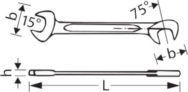 Immagine prodotto Stahlwille Doppia chiave aperta (13 mm)