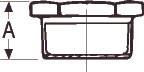 Actual product image Georg Fischer Nipple sleeve sort koncentrisk 2X1/2