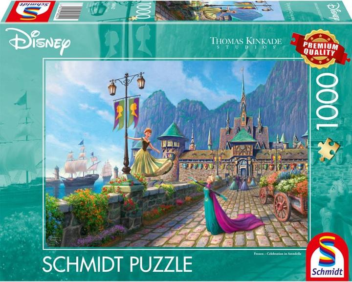Productafbeelding Schmidt Spiele Disney Frozen vieren in Arendelle (1000 onderdelen)
