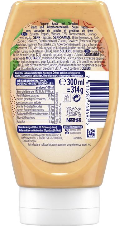 Immagine prodotto THOMY Salsa Vegan Burger (345.41 g)