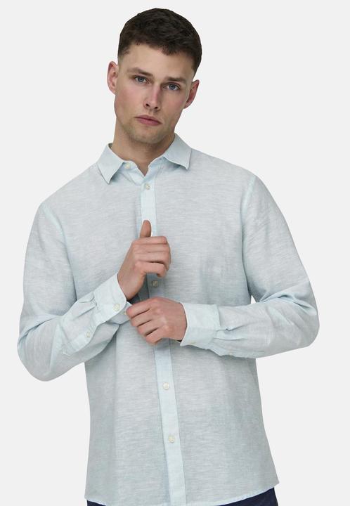 Produktbild Only & Sons Slim Fit Hemdkragen Hemd Hemd (M)