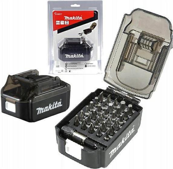 Produktbild Makita B-68317 Rotating bit set “Li-ion battery” 31 pcs. PH0, PH1, PH2, PH3, PZ0, PZ1, PZ2, PZ3, T10, T15 (PZ1, T10, PZ2, PZ3, T15, PZ0, PH2, PH1, PH0, PH3)