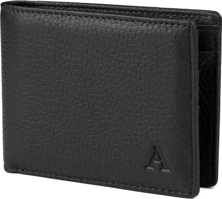 Produktbild Aarni Deer leather wallet with coin pocket, black