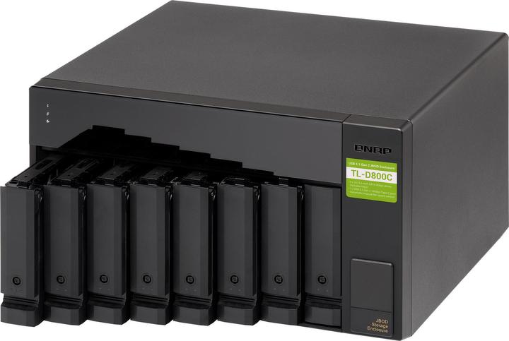 Actual product image QNAP TL-D800C Expansion Unit