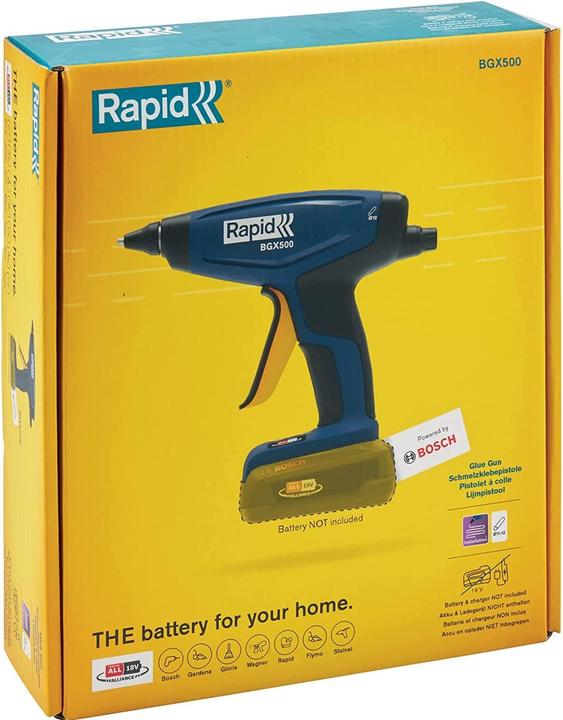 Actual product image Rapid Cordless glue gun BGX500 18V P4A