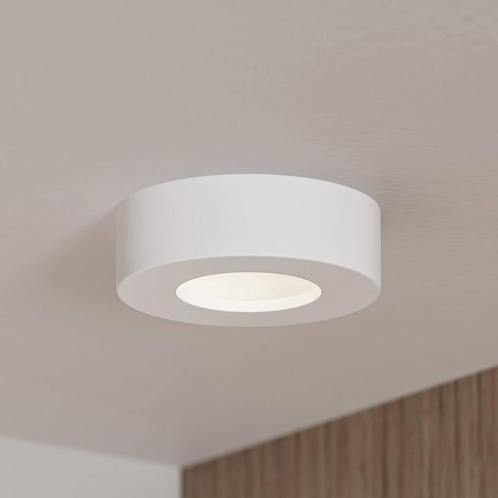 Produktbild Prios Edwina LED-Deckenleuchte, weiss, 12,2 cm (360 lm)