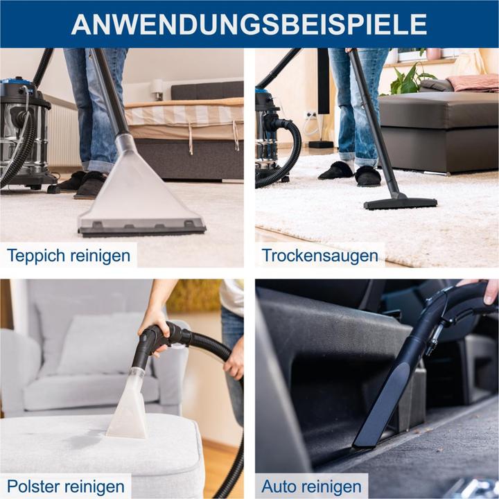 Actual product image Scheppach Spray and wash vacuum cleaner SprayVac20 (Wet dry vacuum cleaner)