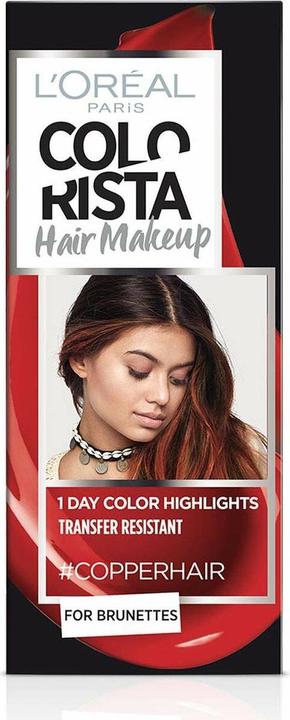 Actual product image L'Oréal Paris L'Oréal Colorista Hair Makeup Copper Hair 30ml (Copper Hair)