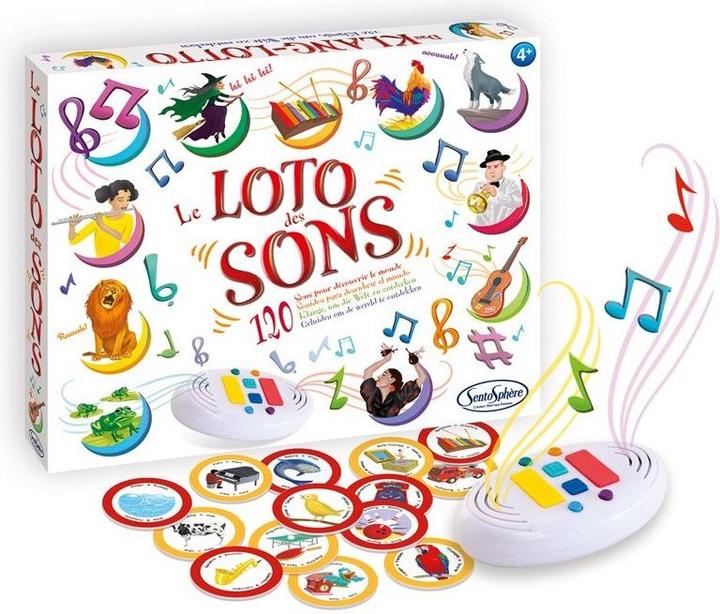 Image du produit Sentosphere Le Loto des Sons (Français)