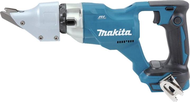 Actual product image Makita DJS 200 RM1 Battery Sheet Metal Shears 18 V 2.0 mm Brushless + 1x Battery 4.0 Ah + Charger