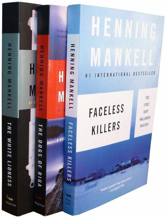 Actual product image Henning Mankell Wallander Bundle: Faceless Killers, The Dogs of Riga, The White (English, Henning Mankell, 2011)