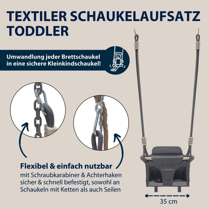 Actual product image Hudora Toddler swing attachment