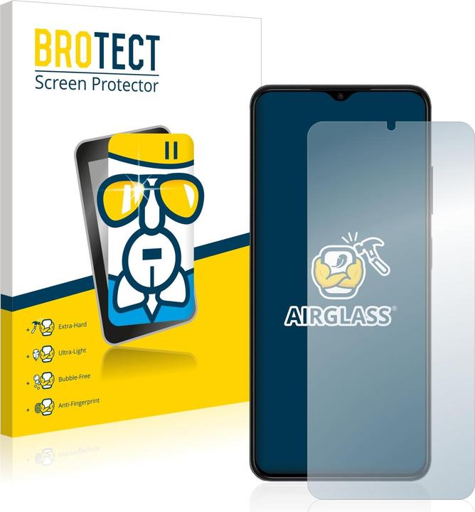 Actual product image BROTECT AirGlass Glass (1 Piece, ZTE Blade V40 Design)