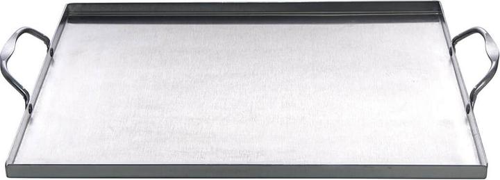 Immagine prodotto All'Grill Vassoio per grigliare in acciaio inox con 2 maniglie, 31 x 27 x 1 cm