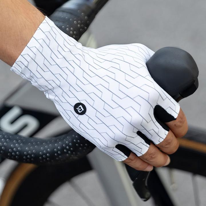 Produktbild Rockbros Road Cycling Gloves Size: L - Black and White (L)