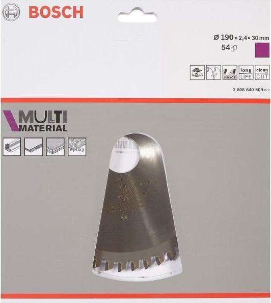 Produktbild Bosch Professional Zubehör PRO Wood Kreissägeblatt, 190 x 2 x 30 mm