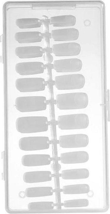 Produktbild JTI 120x künstliche Nägel - quadratisch (Kunstnägel, Transparent)