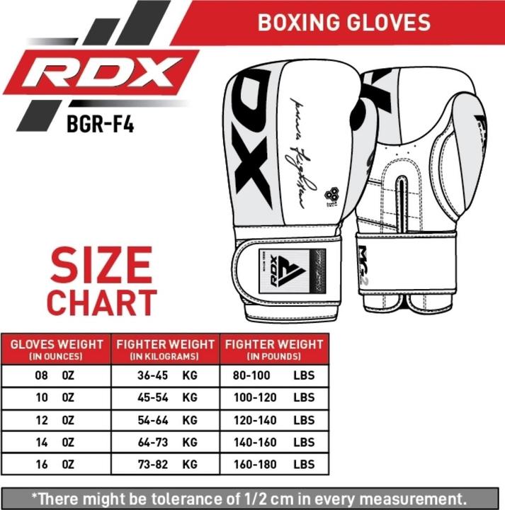Produktbild Rdx Boxhandschuhe REX F4 (12 OZ, 12)
