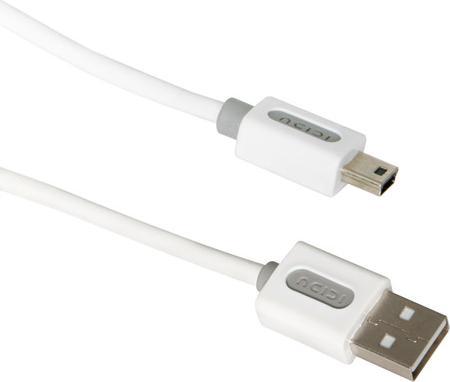 Produktbild Icidu USB 2.0 A-Bm Cable 1m White USB Kabel USB A Mini-USB B Weiss (1 m, USB 2.0)