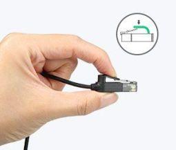 Produktbild Ugreen Cat6A UTP 10-Gbit Slim Ethernet RJ45 Pure Copper (UTP, CAT6a, 1 m)