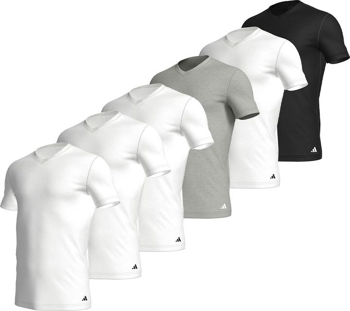 Immagine prodotto adidas Confezione da 6 canottiere / maglietta a maniche corte Active Core Cotton (XL)