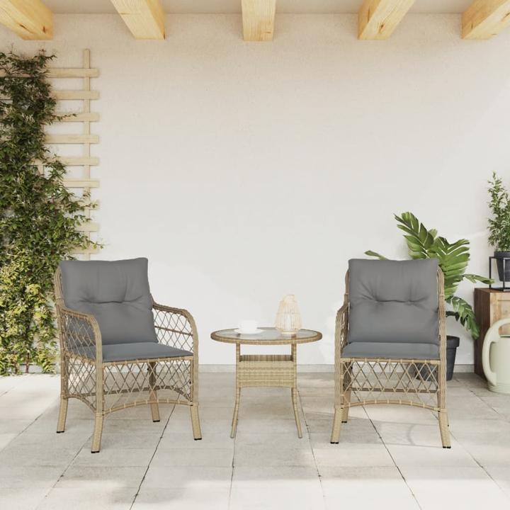 Productafbeelding VidaXL 10-delige tuin loungeset met kussens